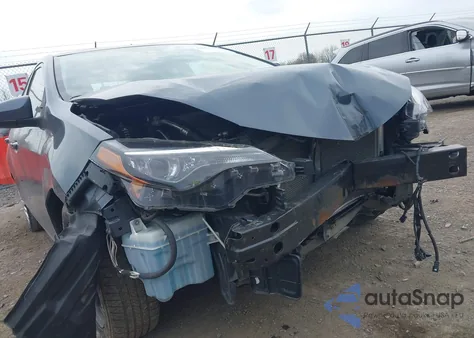 2017 Toyota Corolla Le z USA, uszkodzony, nr VIN 2T1BURHE8HC868315